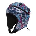 thumbnail image 4 of kurtrusly EVA Goalkeeper Rugby Soccer Football Helmet Rugby Hockey Protective Helmet Kids Hat Head Protector Guard Colorful Blue, 4 of 9