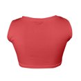 thumbnail image 4 of AherBiu Womens Crop Tank Tops Summer Sexy Workout Sleeveless Undershirt Square Neck Stretchy Mini Tank Solid Color, 4 of 4