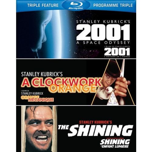 2001 L'Odyssée De L'espace / Orange Mecanique / Shining L'enfant Lumière (Blu-ray) (Bilingue)