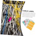 thumbnail image 5 of Versatile Printable Cable Labels 14 Sheets for Office School and Home Organize Your Cables Efficiently Assorted Color 30X21X0.1CM - Perfect for All Your pipe connection tasks, 5 of 5