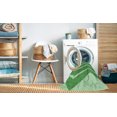 thumbnail image 2 of Ahgly Tapis Rectangulaire Lavable en Machine Intérieur Vert Jade Transitionnel, 5 Pieds x 8 Pieds, 2 of 7