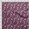 thumbnail image 3 of oneOone Polyester Lycra Purple Fabric Florals Sewing Craft Projects Fabric Prints By Yard 56 Inch Wide, 3 of 4