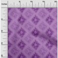 thumbnail image 2 of oneOone Rayon Purple Fabric Leaves Craft Projects Decor Fabric Printed By The Yard 56 Inch Wide, 2 of 5
