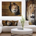 thumbnail image 3 of Design Art La Faune Du Tanzanie Art Sur Toile, 3 of 3