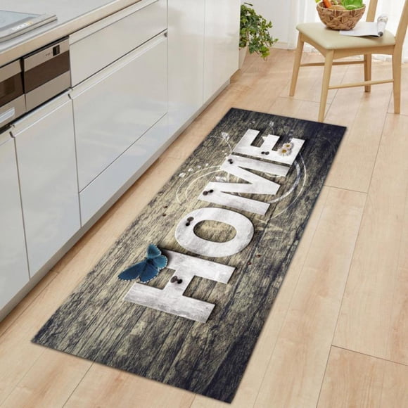 DEBGFS Kitchen Rugs and Mats Washable Non-Skid Wood Grain Kitchen Mats for Floor Runner Rugs for Kitchen Floor Front of Sink Hallway Laundry Room,a4,15.75"x23.62"