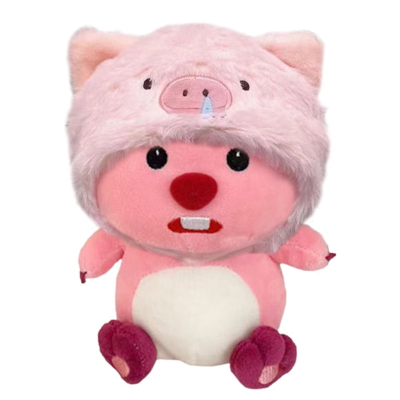 Jindong Beaver Plush Toy Figure Pororo Cute Soft Stuffed Plushies Doll Kids Birthday Gift