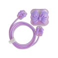 thumbnail image 2 of Chargers Cable Protective Cover  Protector for Mobile Phone Bow Knot, 2 of 8