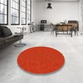 thumbnail image 4 of Ahgly Company Machine Washable Indoor Rectangle Transitional Scarlet Red Area Rugs, 5' x 8', 4 of 7