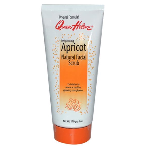 Queen Helene 0513333 Invigorating Natural Facial Scrub Apricot - 6 oz