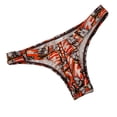 thumbnail image 1 of HKEJIAOI Mens Underwear Low Rise Fashion Printed G-String Breathable Cotton Underpants Briefs, Coffee L, 1 of 3