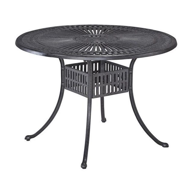 Homestyles 6660-30 Grenada Table à Manger Extérieure & Charbon - 29 x 42 x 42 Po.