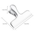 thumbnail image 4 of Clips de Sac Alimentaire en Acier Inoxydable Clips de Sac Robustes Clips de Préhension Hermétiques pour Protéger la Fraîcheur des Aliments, 4 of 8