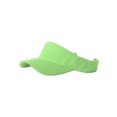thumbnail image 1 of Solid Adjustable Sports Visor, Lime Green, 1 of 1