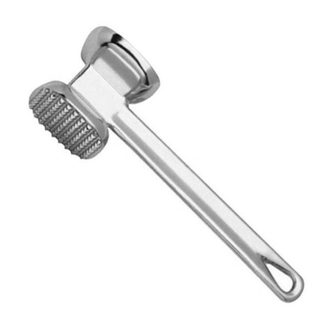 Bfogop Two Sides Meat Tenderizer Mallet Aluminum Meat Hammer Meat Masher For Beef Chicken Steak Tenderizer Tool Meat Pounder Mallet Meat Smasher Kitchen Tools 8In
