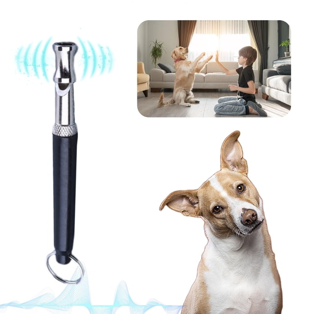 HOARBOEG Dog Training Whistle Adjustable Frequency Stop Barking Dog Whistle