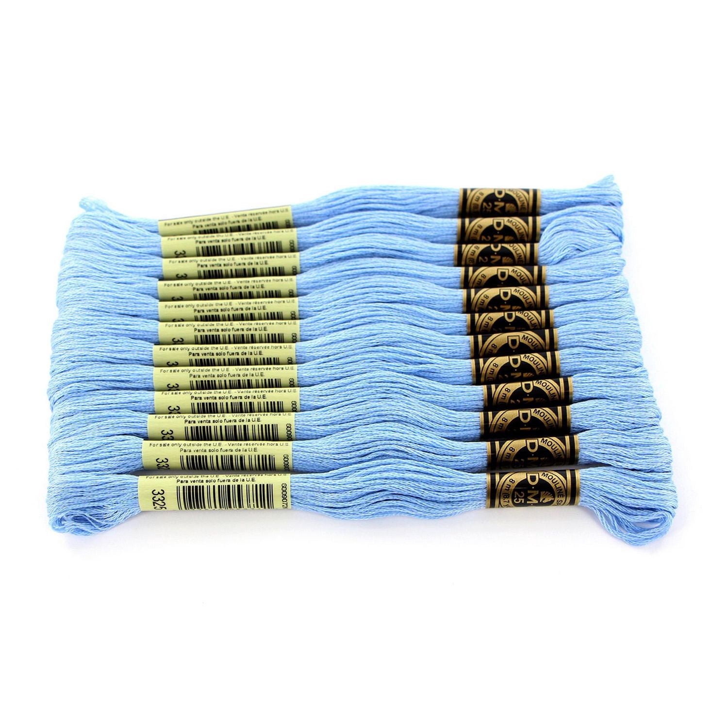 DMC bleu coton 6 Strand Floss 8 m (8.75 yd)
