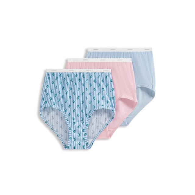 Jockey Culotte Classique pour Femmes en Coton 100 % - Lot de 3