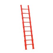 yuksok Mini Ladder Figurine Chinese New Year Decor for Living Room Bookshelf Office Red 9 Step