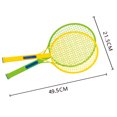 thumbnail image 2 of Hytrove Ensemble 1 Ensemble de Raquettes de Badminton Sport avec Poignée Confortable et Design de Couleurs Assorties, 2 of 6