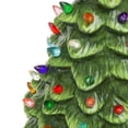 thumbnail image 5 of Sapin de Noël de Table en Céramique Prééclairé avec Lumières Multicolores, 5 of 5