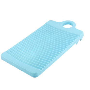 Plastic Rectangle Washboard Clothes Washing Board 315mm Length Light Green for Home Essential