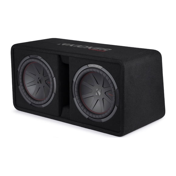 KICKER 48DCWR122 CompR 12" 2 Ohm 2000W Max Power Dual Car Audio Subwoofer