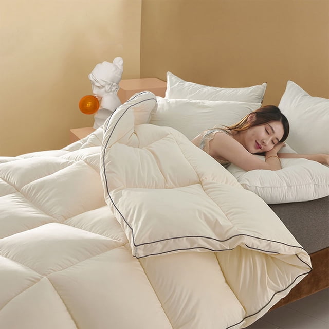 PRETXORVE Washable Lightweight Quilt - for AirConditioned Rooms All-Season Cool
