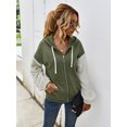 thumbnail image 4 of REDHOTYPE Women's Button Long Sleeve Brushed Jacket Coats with Pockets, 4 of 6