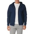 thumbnail image 3 of Hanes Mens ComfortBlend EcoSmart Full Zip Hoodie, S, Navy, 3 of 7