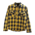 thumbnail image 4 of Fast Mask Yellow Plaid Kevlar Lined Armoured Flannel Shirts, 4 of 7