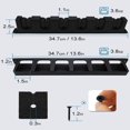 thumbnail image 4 of HLONK Fishing Rod Holders Vertical Rod Rack  Fishing Pole Holders for Garage  Wall  Ceiling Rod Stand, 4 of 6