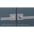 thumbnail image 4 of Arrow Select 10 x 4 x 6 ft Blue Grey Steel Storage Shed, 4 of 6
