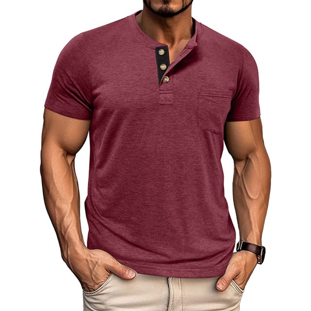 Haut de Base Thermique à Manches Longues Ajusté Uni pour Homme pour Temps Froid, Mise en Forme et Tenue Décontractée