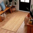 thumbnail image 1 of Aizza Trends 2x9 Ft Natural Jute Area Rug, Boho Chic Natural Jute Area Rug - Hand-Braided, Rustic Farmhouse Decor for Living Room Carpet,, 1 of 5