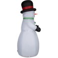 thumbnail image 3 of Bonhomme de neige géant gonflable de Noël, 3 of 6