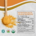 thumbnail image 3 of Rootalive Organic Turmeric Powder 454 (1lb), Curcumin Powder &  A Culinary Spice, Vegetarian, Sugar-Free, Gluten-Free, 3 of 5