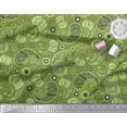 thumbnail image 2 of Soimoi Poly Georgette Fabric Floral & Paisley Print Sewing Fabric Yard 42 Inch Wide, 2 of 5