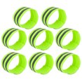thumbnail image 1 of Unique Bargains 8pcs Reflective Bands for Arm High Visibility Night Cycling Riding Reflector Tape Straps Bracelet, 1 of 4