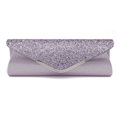 thumbnail image 1 of Women Ladies Sequins Clutch Handbag Evening Wedding Party Pouch Purse Wallet Bag, 1 of 5