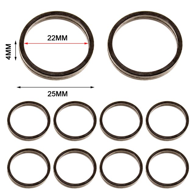 10Pcs Bearing Rubber Sleeve Ring for 607 608 Angle Grinder Electric Hammer Tools