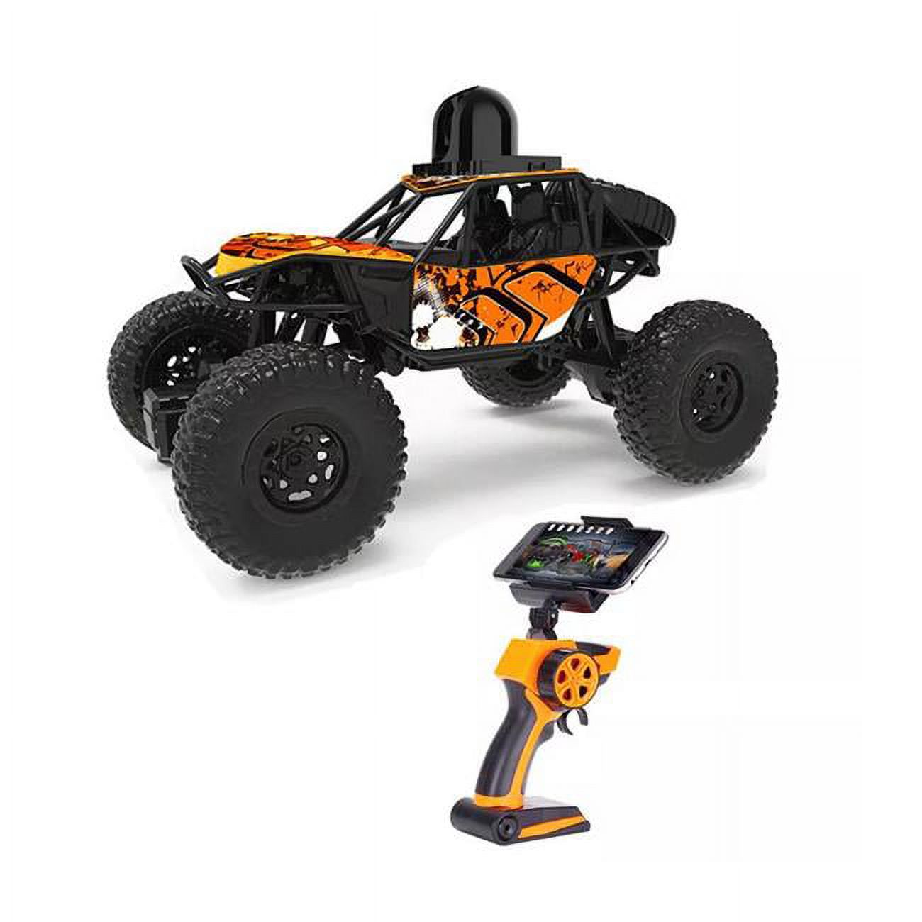 CIS-Associates S-003W - O Grimpeur à Roche Échelle 1-22 avec Caméra FPV, Orange