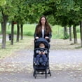 thumbnail image 4 of Bily Compact Easy-Fold Stroller - Heathered Grey, 4 of 9