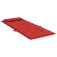 thumbnail image 3 of vidaXL Highback Chair Cushions 4 pcs Red Oxford Fabric, 3 of 5