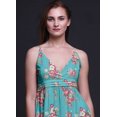 thumbnail image 2 of Bimba Robe Longue d'Été Sans Manches à Imprimé Teinture sur Nœuds Décontractée de Plage pour Femmes à Fleurs - Medium, 2 of 6