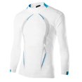 thumbnail image 3 of Wangsaura Men Sports Shirt, Long Sleeve Elastic Quick Drying Tops, 3 of 8