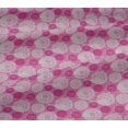 thumbnail image 5 of oneOone Viscose Jersey Fabric Circle Block Print Fabric By The Yard 60 Inch Wide, 5 of 5