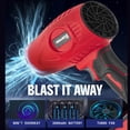 thumbnail image 4 of Bullseye Blower Rechargeable Cordless Leaf Dust Air Blaster 24,000 RPM with 20V Battery and Charger, 4 of 8