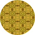thumbnail image 1 of Ahgly Company Tapis d'Intérieur Lavable en Machine Carré Transitionnel Bisque Foncé Marron, 3 Pieds Carré, 1 of 7