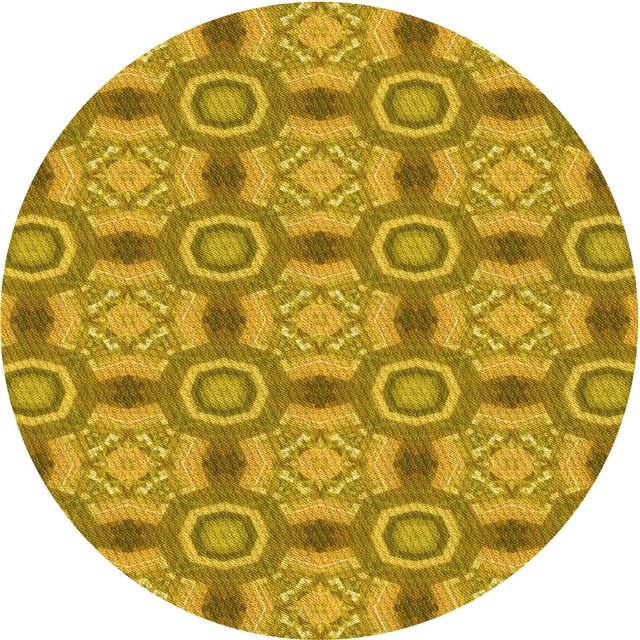 Ahgly Company Tapis d'Intérieur Lavable en Machine Carré Transitionnel Bisque Foncé Marron, 3 Pieds Carré