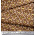 thumbnail image 2 of Soimoi Rayon Crepe Fabric Geometric Southwestern Decor Fabric Printed Yard 46 Inch Wide, 2 of 3